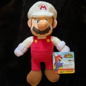 Super Mario Fire Mario Plush